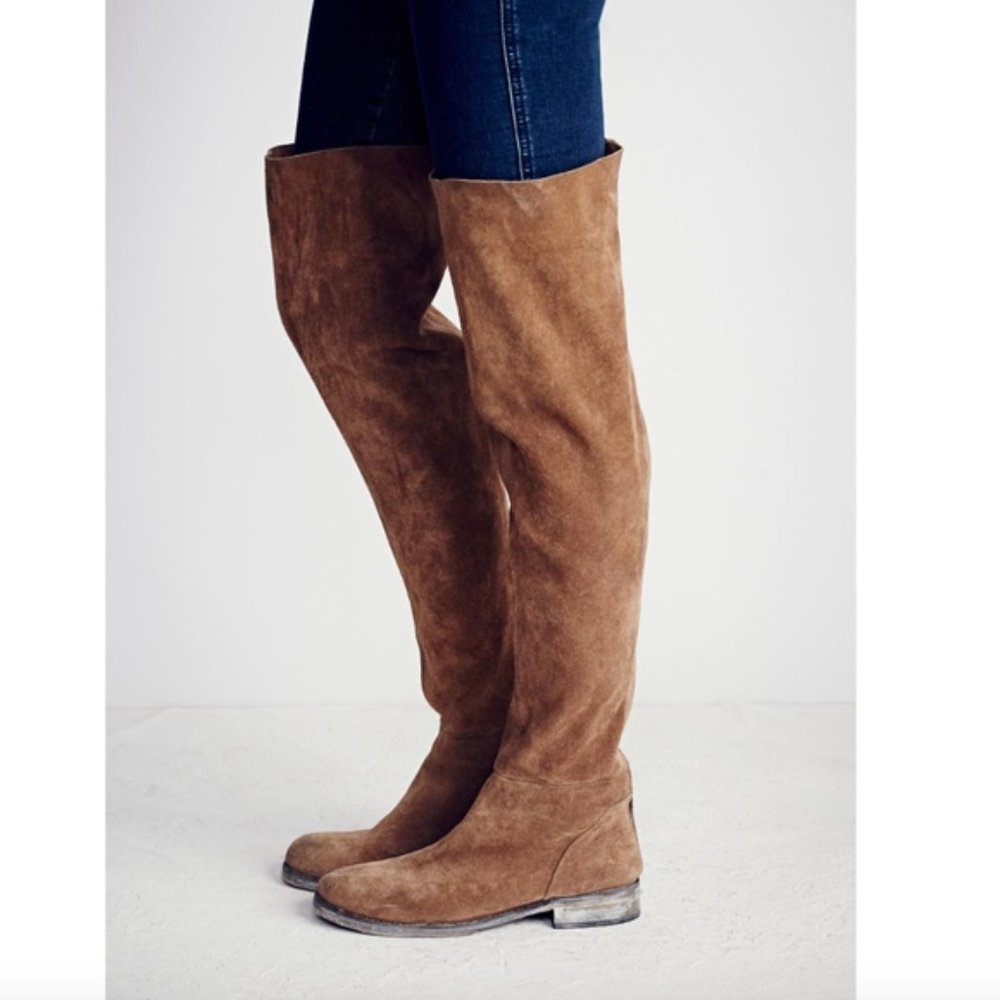 Free People suede boots